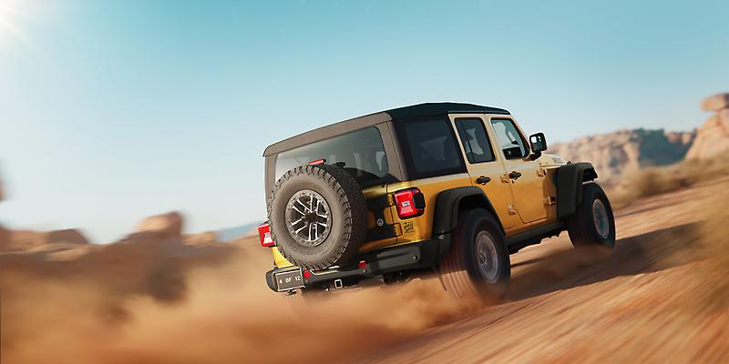 The 2026 Jeep Wrangler off-roading